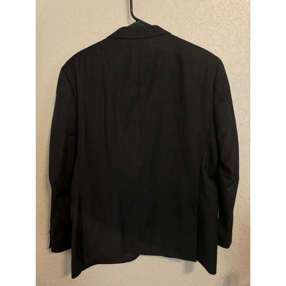 Egara Slim Fit Charcoal Gray Super 120s 42S 36W Jacket Blazer Sport Coat - Picture 2 of 9